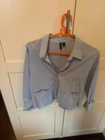 Vero Moda Crop Hemd hellblau Nordrhein-Westfalen - Oberhausen Vorschau