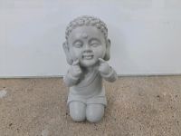 Buddha Figur Statue Kunststoff grau Goa Niedersachsen - Söhlde Vorschau