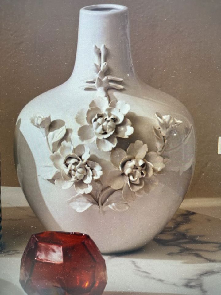 Vase Rose H37 - weiß | Westwing in Kalbach