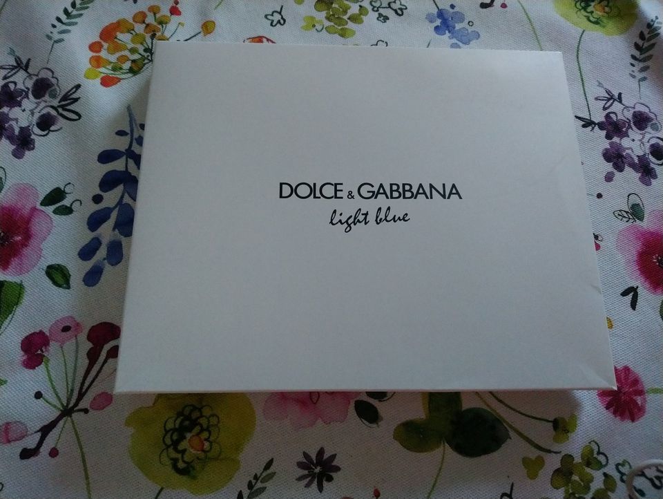 Kosmetiktäschchen Dolce & Gabbana light blue NEU in Dossenheim