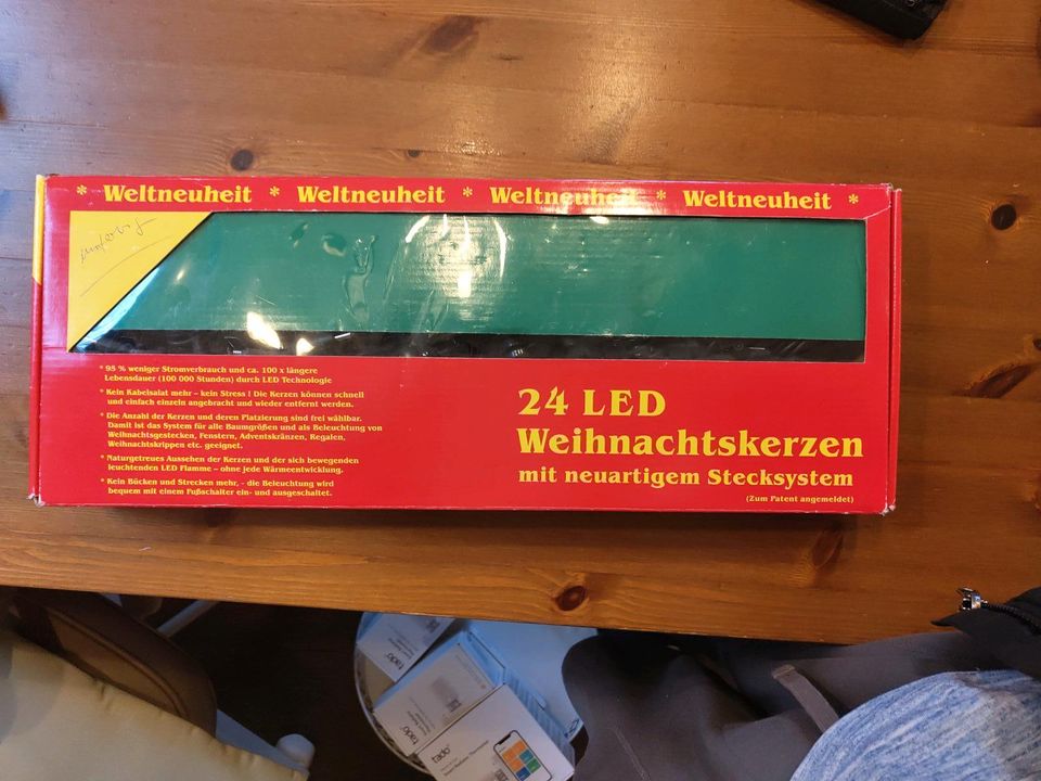 Weihnachtskerzen elektrisch LED (auch für Baum geeignet) in Bochum