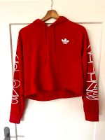 Adidas Pullover rot kurz bauchfrei cropped Print 38 M Bayern - Speichersdorf Vorschau