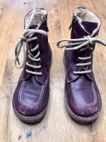 Kmins Lederschuhe mit Fell, Stiefeletten, Bordeaux, 32 Bayern - Rosenheim Vorschau