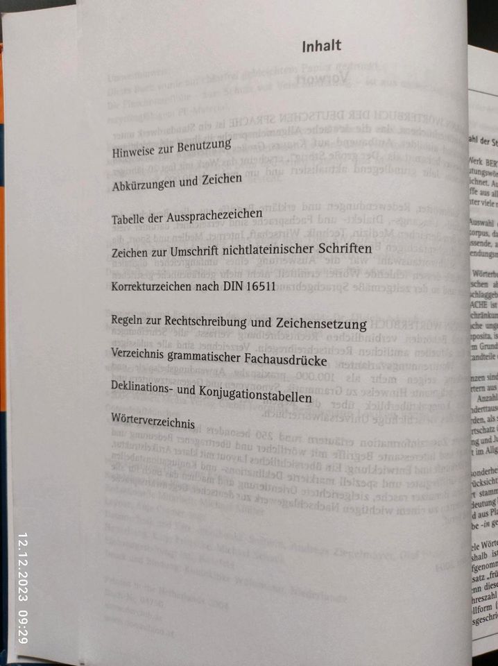 Bertelsmann - Wörterbuch der deutschen Sprache in Teuchern