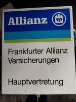 Emailleschild Werbeschild Allianz Scheunenfund Rheinland-Pfalz - Zweibrücken Vorschau