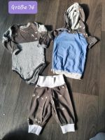 Babykleidung, Set Body, Hose, T shirt,Größe 74 Hand made Niedersachsen - Lunestedt Vorschau