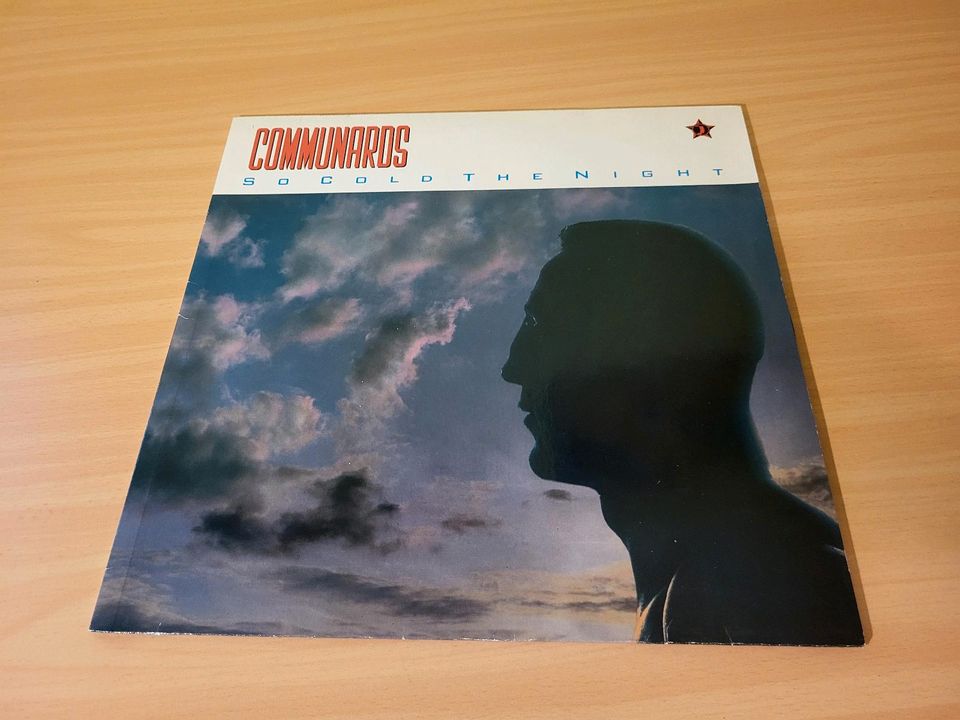 The COMMUNARDS red SO COLD THE NIGHT Vinyl LP Schallplatte in Lutter am Barenberge