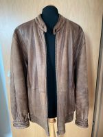 Echte Hirschleder Jacke Blouson, Größe 52, braun Hessen - Trebur Vorschau