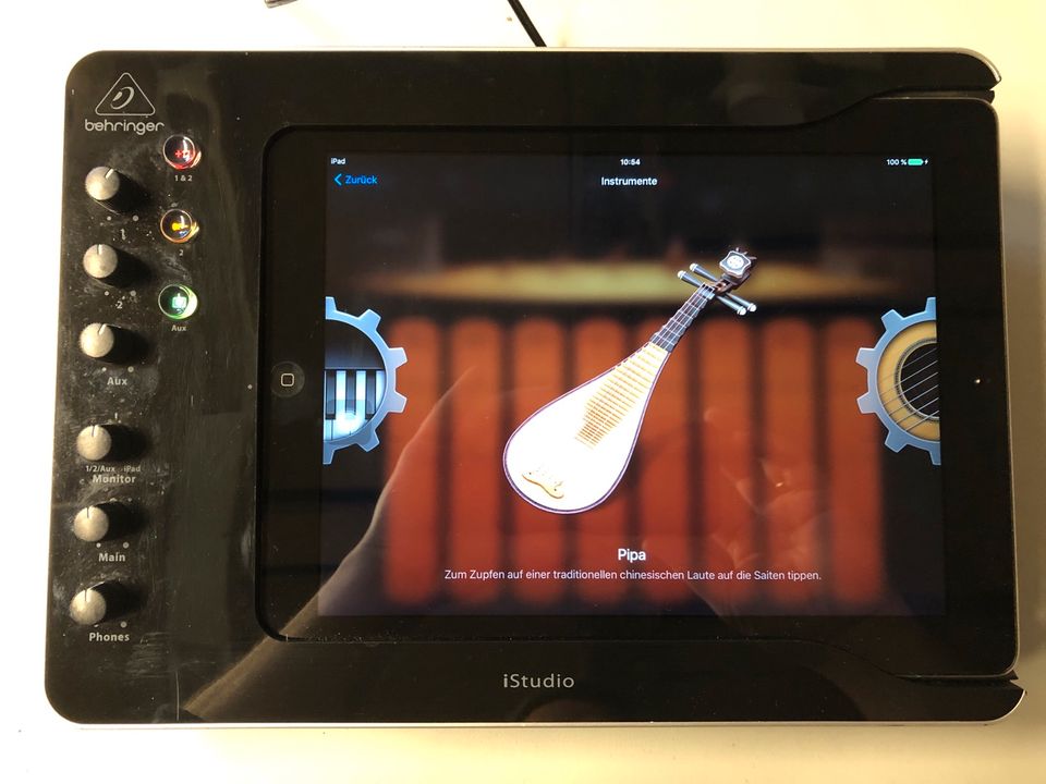 Behringer iStudio iS202 + iPad2 mit div. Apps in Meersburg