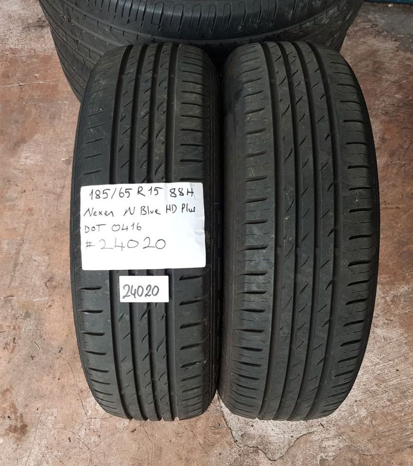 2 x 185/65 R15 88H Sommereifen Nexen N blue HD Plus in Brühl