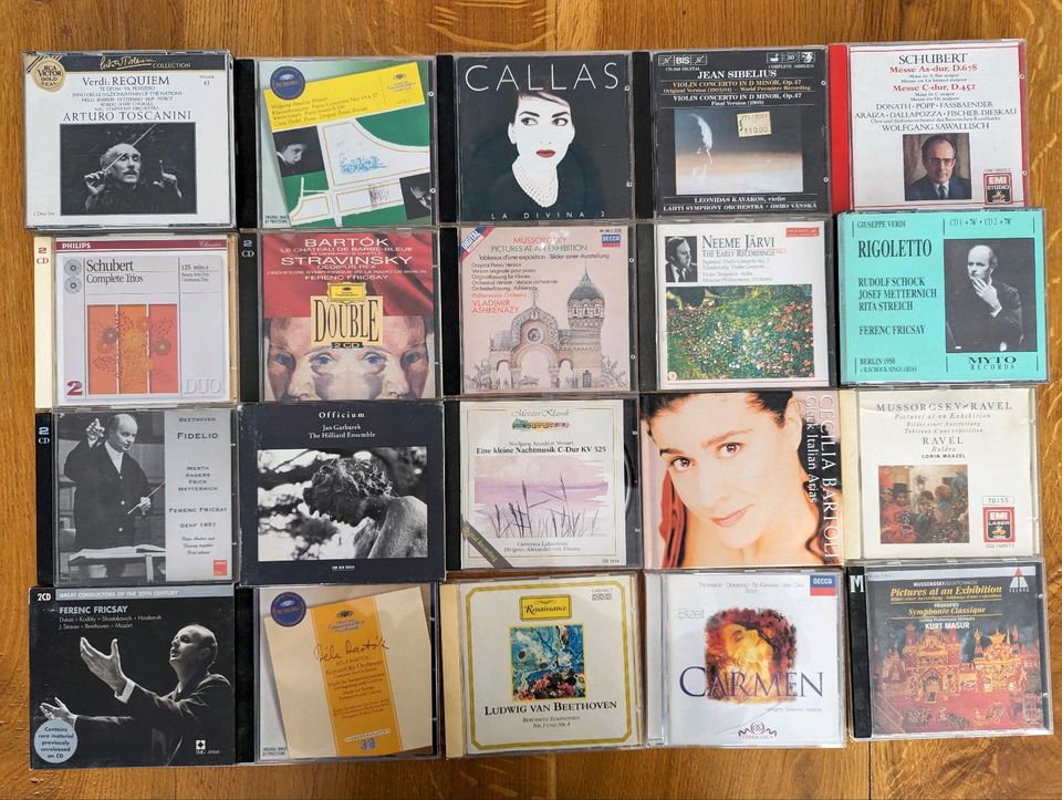 Klassik CD Sammlung aus Dirigentenbesitz in Milte