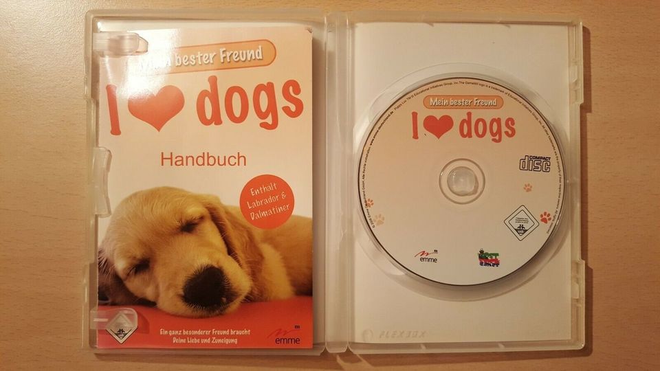 I Love Dogs - PC Spiel in DVD-Box-Cover in Mülsen