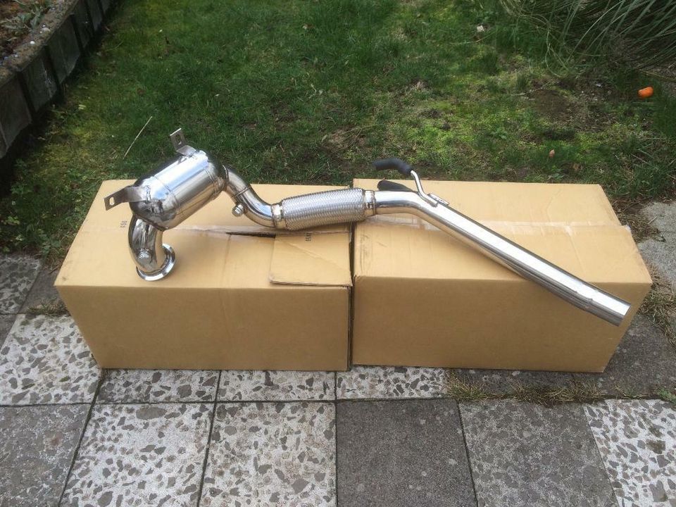 200 Zellen Sportkat Downpipe VW Golf 7 1,4 Polo 6R 200 Zeller NEU in Düren