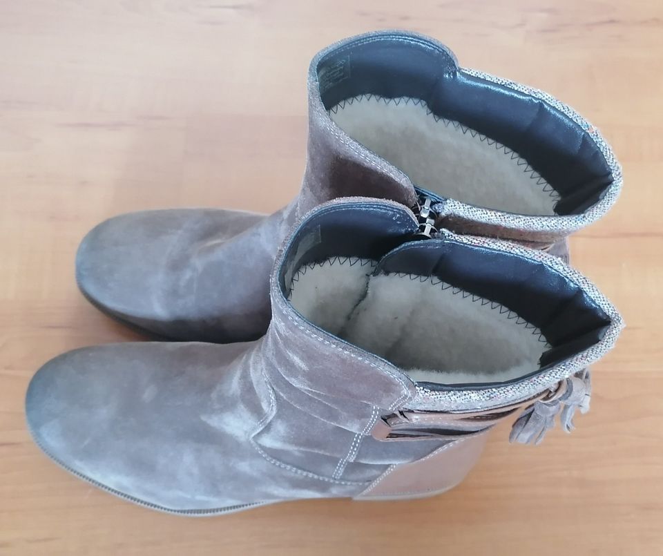 Ara Winterstiefel – Größe 6 (39) – beige – neuwertig! in Elmshorn