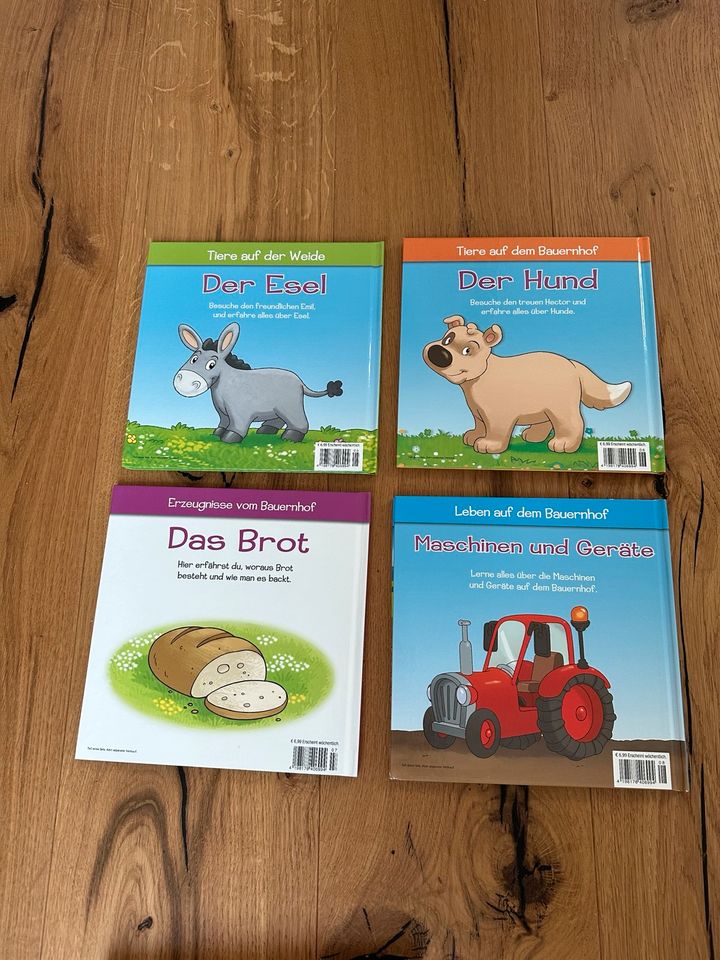 Buch DeAgostini mein Bauernhof 5,6,7,8 Esel Hund Brot Maschinen in Neuruppin