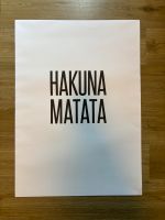 Poster „HAKUNA MATATA“ von Desenio Niedersachsen - Nordenham Vorschau