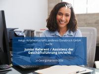 Junior Referent / Assistenz der Geschäftsführung (m/w/d) | Geor Niedersachsen - Georgsmarienhütte Vorschau