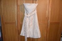 Zero Cocktailkleid 44 Abendkleid Festkleid beige Hochzeitskleid Saarland - Mettlach Vorschau