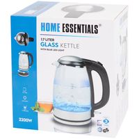 Home Essentials Wasserkocher Glas/blaues LED-Licht – 1,7l NEU! Nordrhein-Westfalen - Eschweiler Vorschau