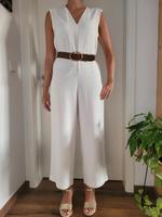 Zara Jumpsuit Gr. M weiß neu mit Etikett 7/8 Stuttgart - Stuttgart-Ost Vorschau