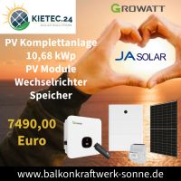 Photovoltaik Komplettanlage 10,68 kWp PV Module Wechselrichter Speicher Baden-Württemberg - Eberstadt Vorschau