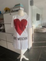 Moschino Kleid Shirt shirtkleid weiß NEU Herz Glitzer Gr.38/40 Nordrhein-Westfalen - Bottrop Vorschau