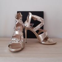 High Heels, Guess, Gr. 39, Lederimitat, goldfarben, neuwertig Bayern - Freilassing Vorschau