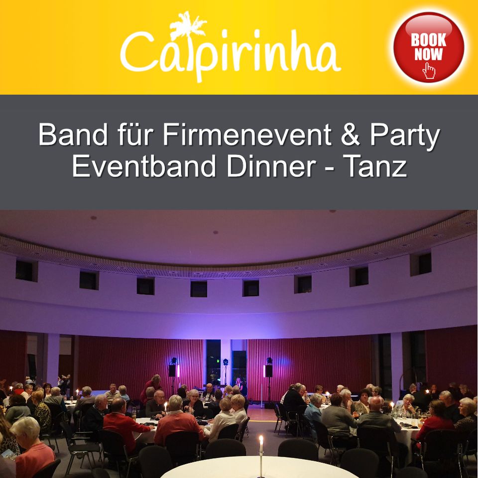 Eventband, Band für Firmenevent, Partyband zu Event, Tanzmusik Live, verschiedene Besetzungen von Duo bis Quintett, breites Programm für alle Altersgruppen in Utting