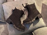 Graceland schwarze Glitzer Boots Gr 36 neu schnüren Bayern - Lindau Vorschau