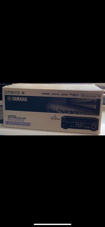 Yamaha RX-V575 Netzwerk 7.2 HDMI Surround AV-Receiver HiFi in Gosheim