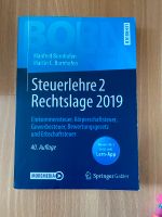 Steuerlehre 2 Rechtslage 2019 Baden-Württemberg - Nürtingen Vorschau
