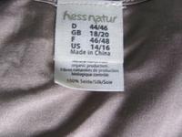 HESS-NATUR Seiden-Jersey T-Shirt 100% Silk Enna Waschbär Maas BIO Baden-Württemberg - Esslingen Vorschau