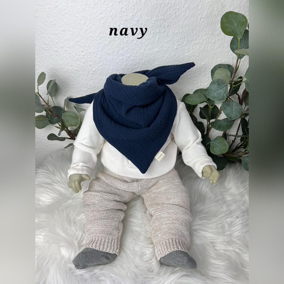 Musselin Baby Dreiecktuch doppellagig ♥️ 70x50x50cm Dreieckstuch in Ennepetal