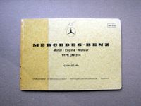 Mercedes Benz Motor Type OM 314 Catalog B Ersatzteilkatalog PDF Sachsen-Anhalt - Ballenstedt Vorschau