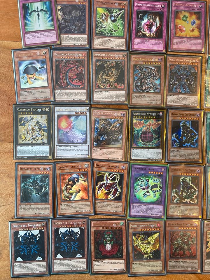 Sammlungsauflösung | Yugioh, auch seltene unsortiert | Restposten in Au