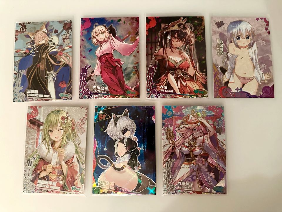 Goddess Story Project Maiden Waifu Cards in Berlin