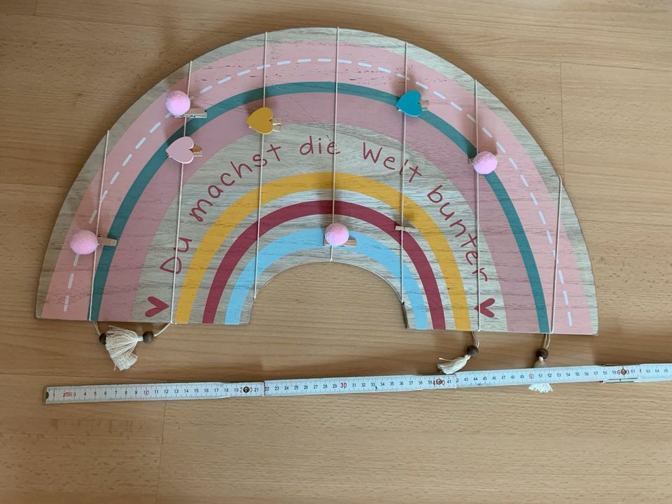 Regenbogen Memo Wand, Kinderzimmer, Babyzimmer in Lehrte