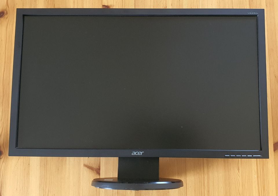 24 Zoll Monitor Acer V243HL, sehr gut in Helferskirchen