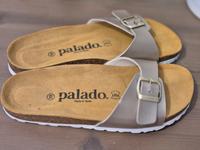 Palado Schuhe Einriemer Gr. 39 wie NEU gold/bronze/beige Schleswig-Holstein - Schuby Vorschau