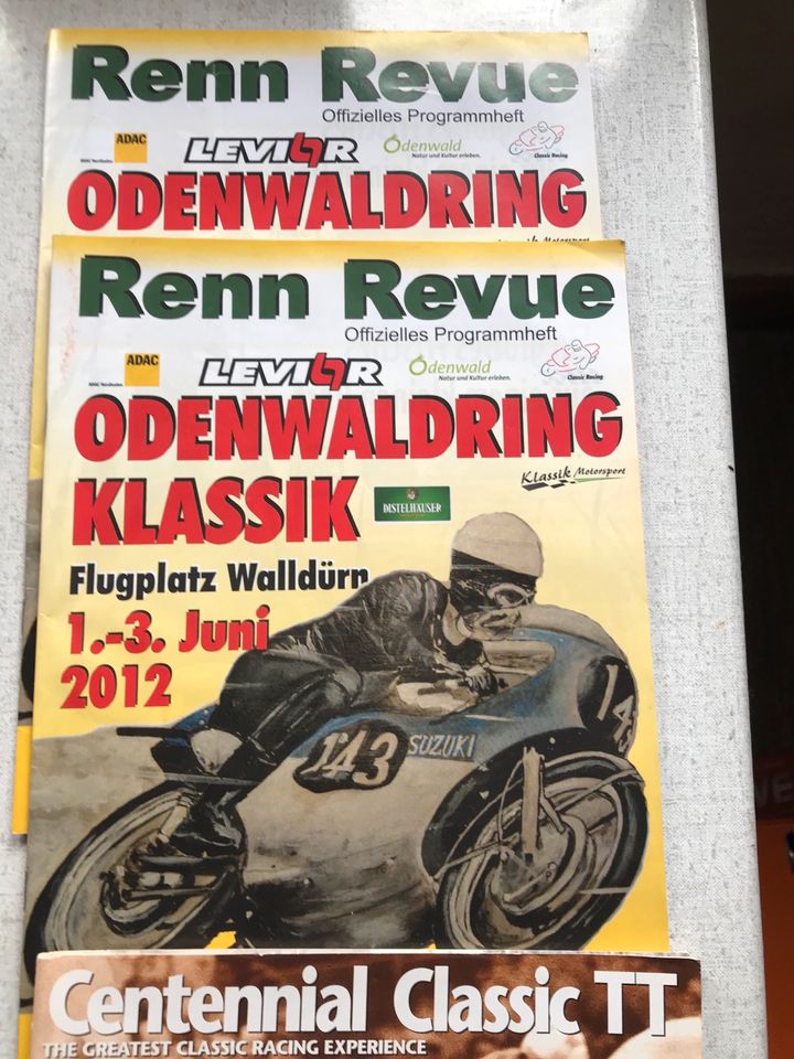 Motorrad Rennen ( Hefte / Prospekte) in Randersacker