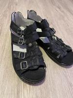 Schwarze Waldläufer Halbschuhe Bayern - Neusäß Vorschau