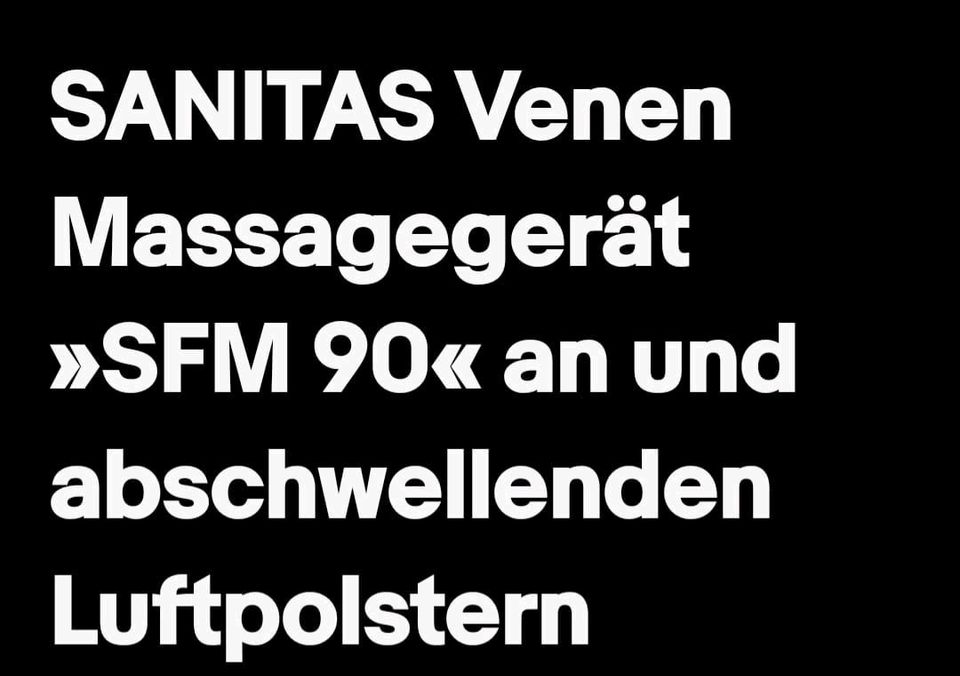 Venenmassagegerät in Wuppertal