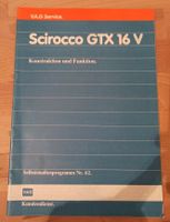 Scirocco GTX 16V Konstruktion und Funktion Selbststudienprogramm Hessen - Dautphetal Vorschau