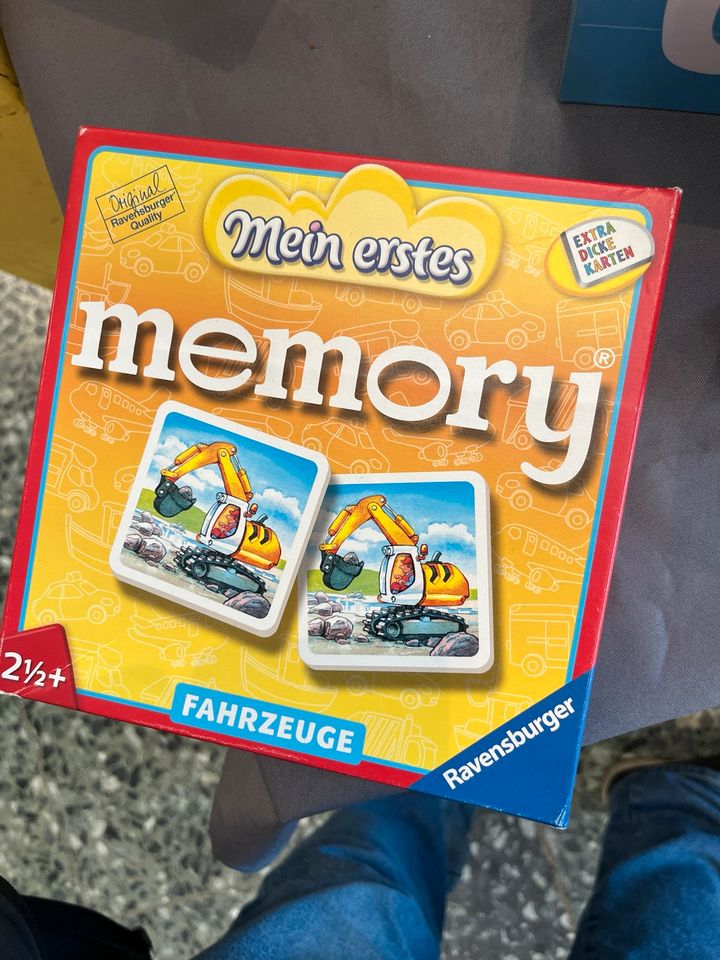 Memory - Fahrzeuge 24 Karten in Uplengen
