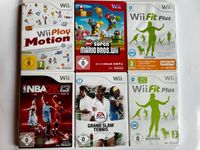 Wii Spiele/ Play Motion/ New Super Mario Bros/ Fit Plus etc. Thüringen - Brahmenau Vorschau