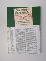 Der Jahres-Bibelleseplan chronologisch Nordrhein-Westfalen - Espelkamp Vorschau