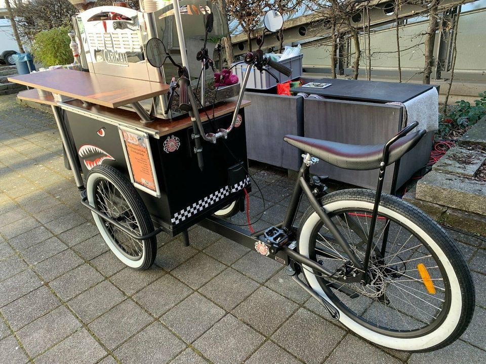 Kaffee Bike - Kaffeefahrrad mit Barista mieten für Event / Messe. in Nürnberg (Mittelfr)