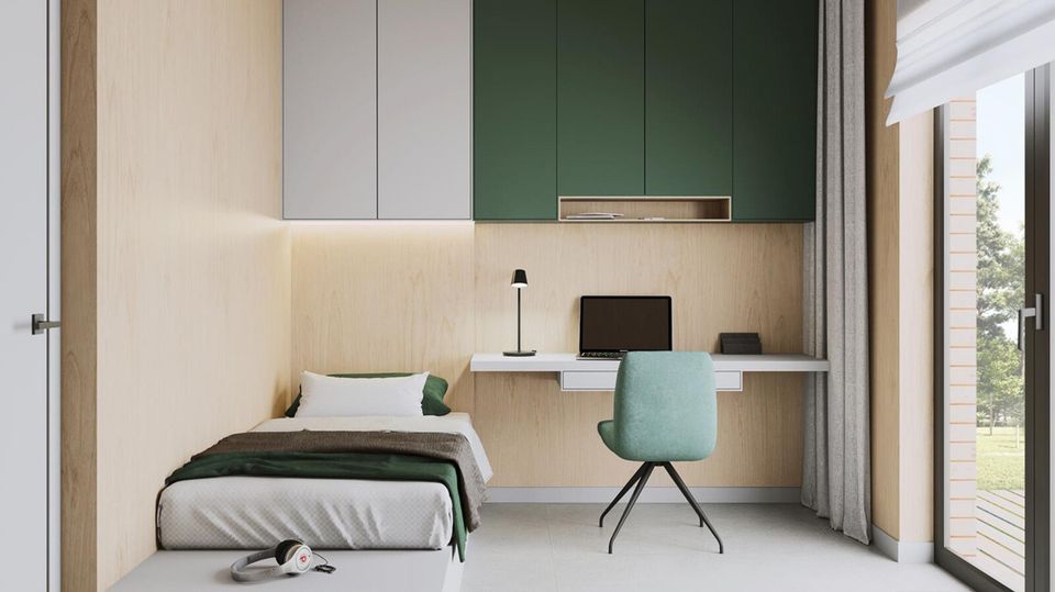 Modernes Modulhaus mit praktischer Raumaufteilung und stilvollem Design in Borkheide