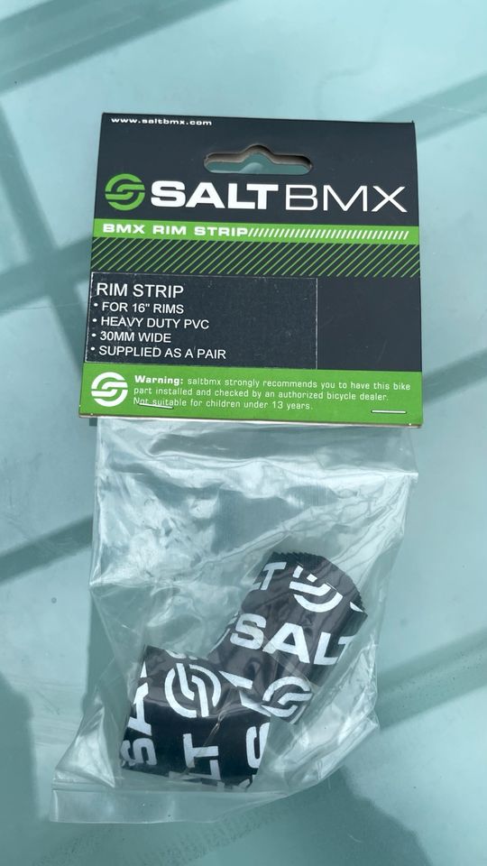 Bmx Felgenband 16 / 18 / 20 Zoll Salt WeThePeople neu in Solingen