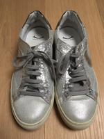 VOILE BLANCHE urban-chick Sneaker Gr.39 silber metallic NP189€ Bayern - Brannenburg Vorschau